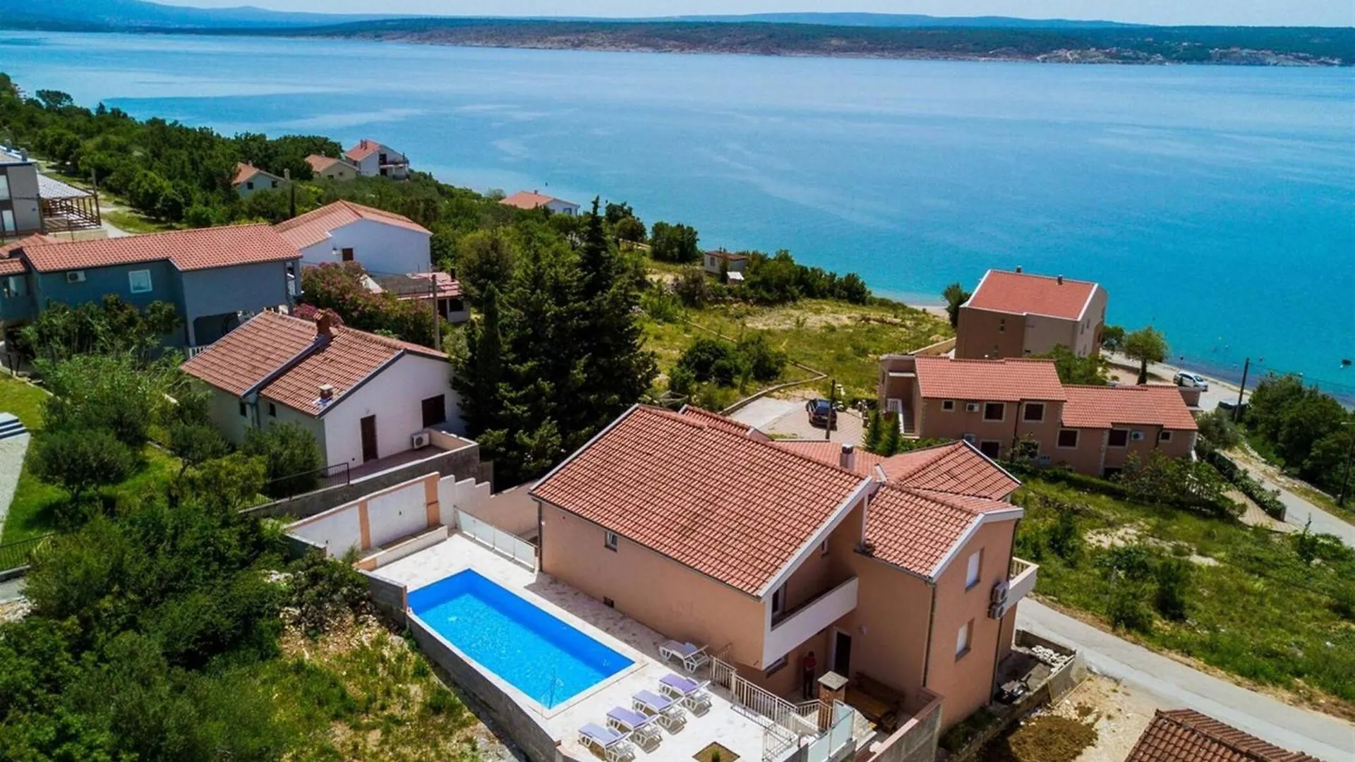 My Dalmatia - Sea View Villa Maja With Private Heated Pool Maslenica 0*,  Croatia