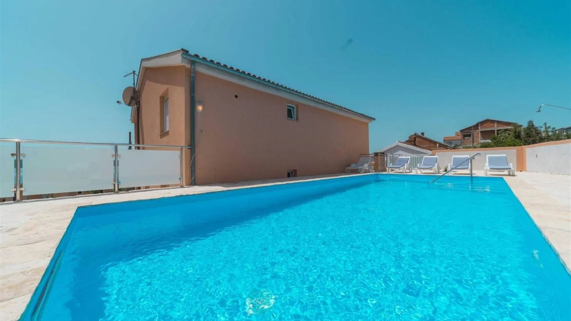 My Dalmatia - Sea View Villa Maja With Private Heated Pool Maslenica